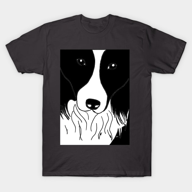 Border Collie Love T-Shirt by Jmstephens913